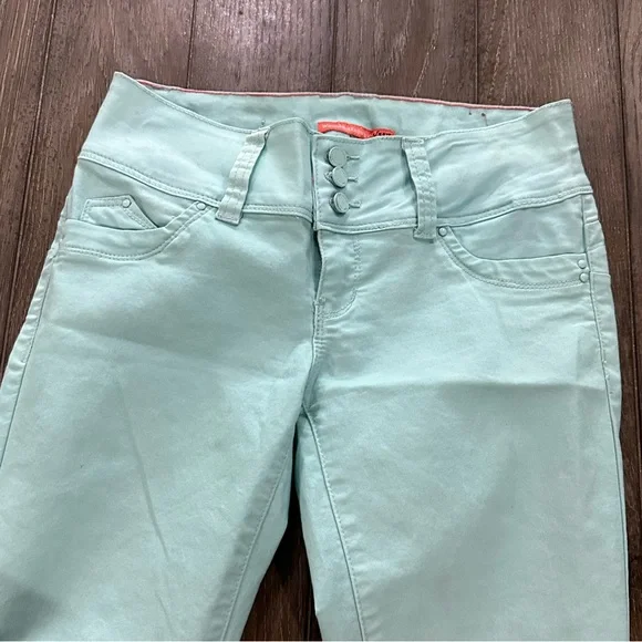 YMI Light Green Jeans - Picture 2 of 11